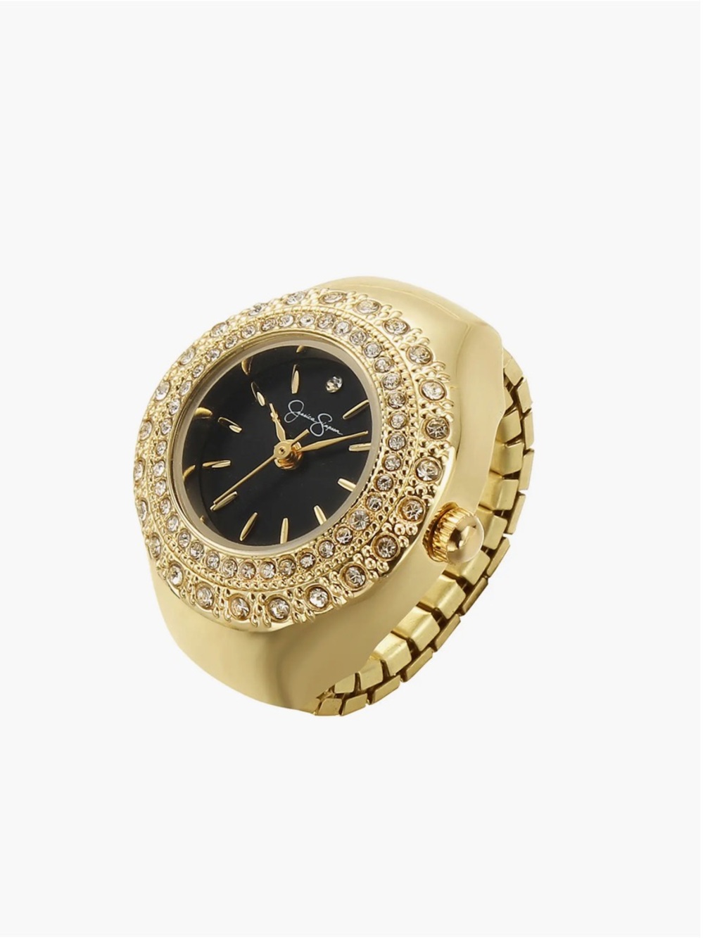 Jessica Simpson stretch ring watch.